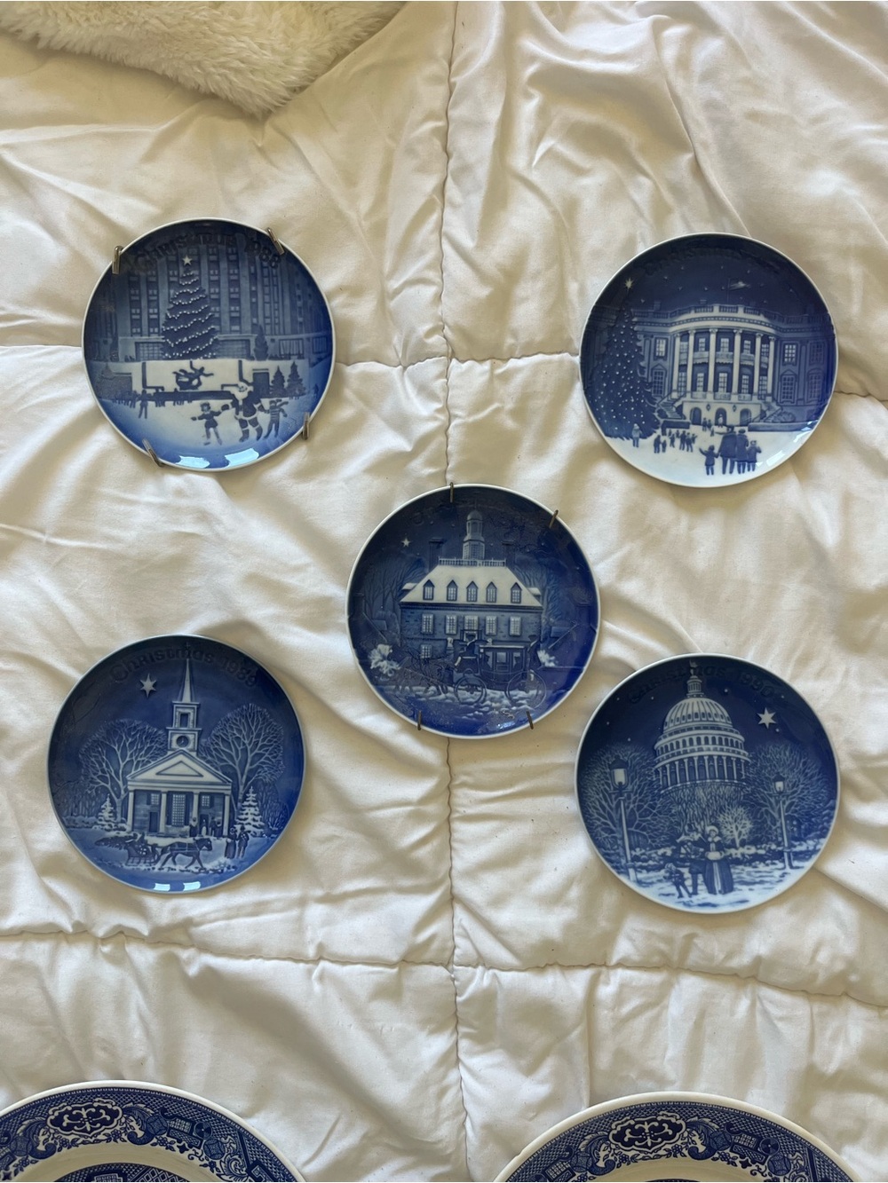 Bing and Grondahl Christmas in America  Set of 5